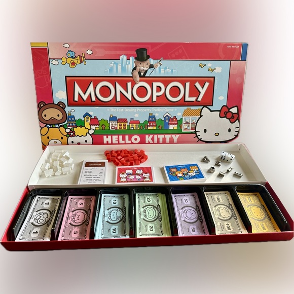 Hello Kitty Collector’s Edition Monopoly Board Game - Picture 4 of 10
